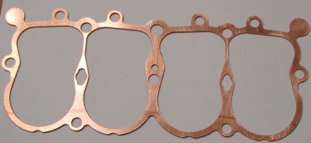 cosworth engine gasket 1.5mm thick water jet cut from sheet